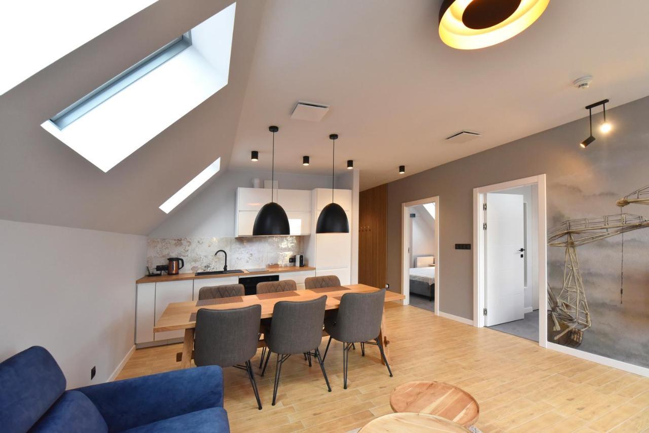 River'S Touch Apartament Grand Z Widokiem Na Odre Szczecin Kültér fotó