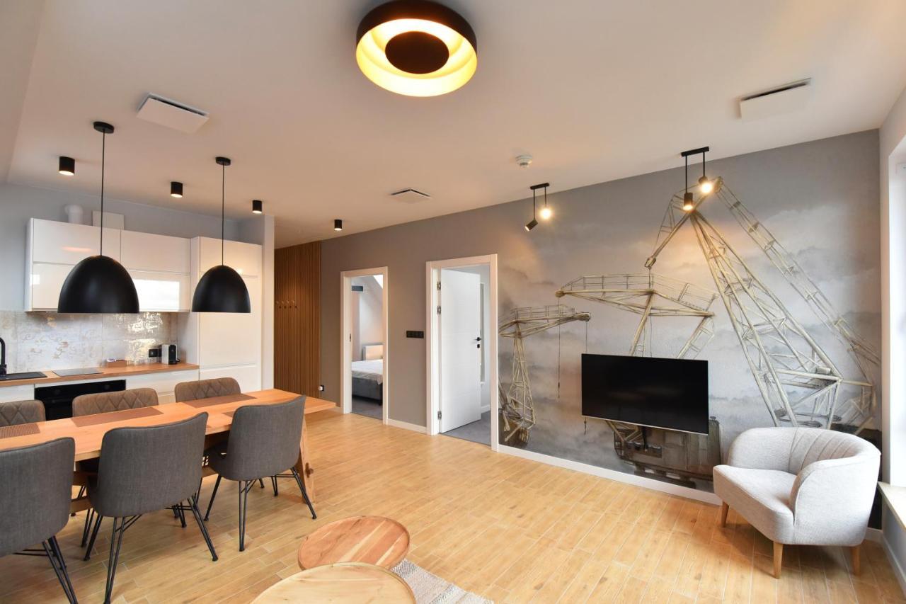 River'S Touch Apartament Grand Z Widokiem Na Odre Szczecin Kültér fotó