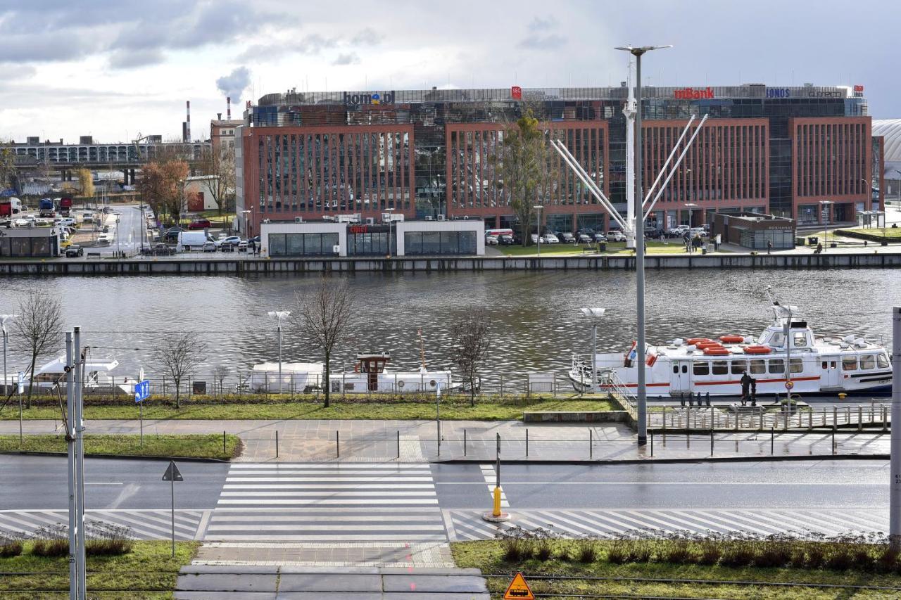 River'S Touch Apartament Grand Z Widokiem Na Odre Szczecin Kültér fotó